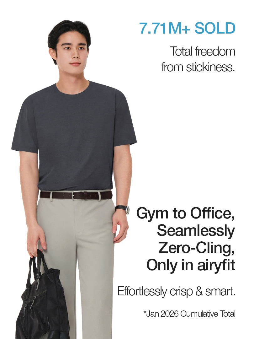 [3 SET] Men's airyfit Short Sleeve