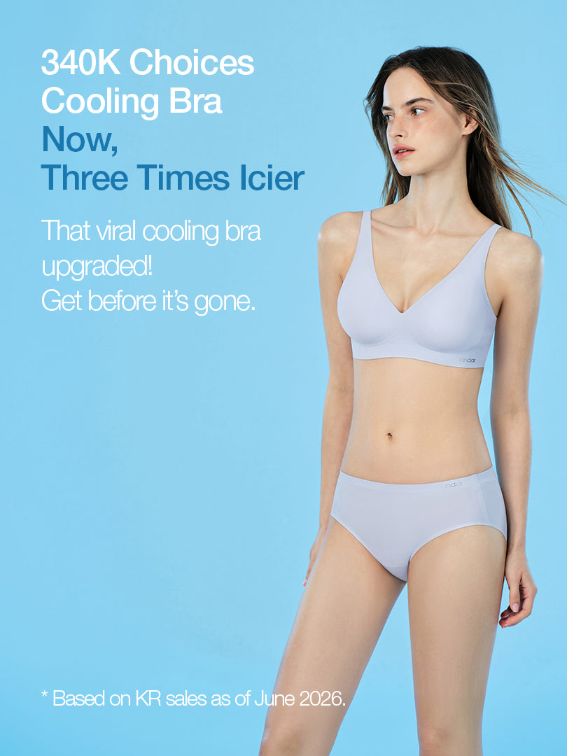 NEW All-Day Fit Cooling Bra (Hook & No - Hook)