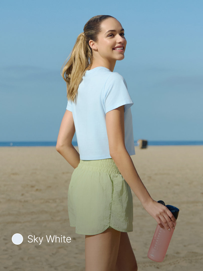 Cottonlight Cropped Short Sleeve