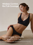 [3 SET] All-Day Fit C–D Cup Bra (Hook & No-hook)