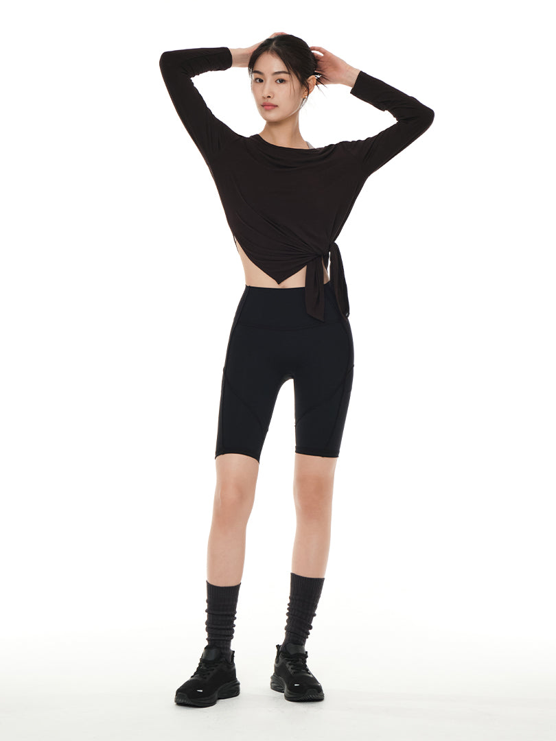 Side Slit Long Sleeve