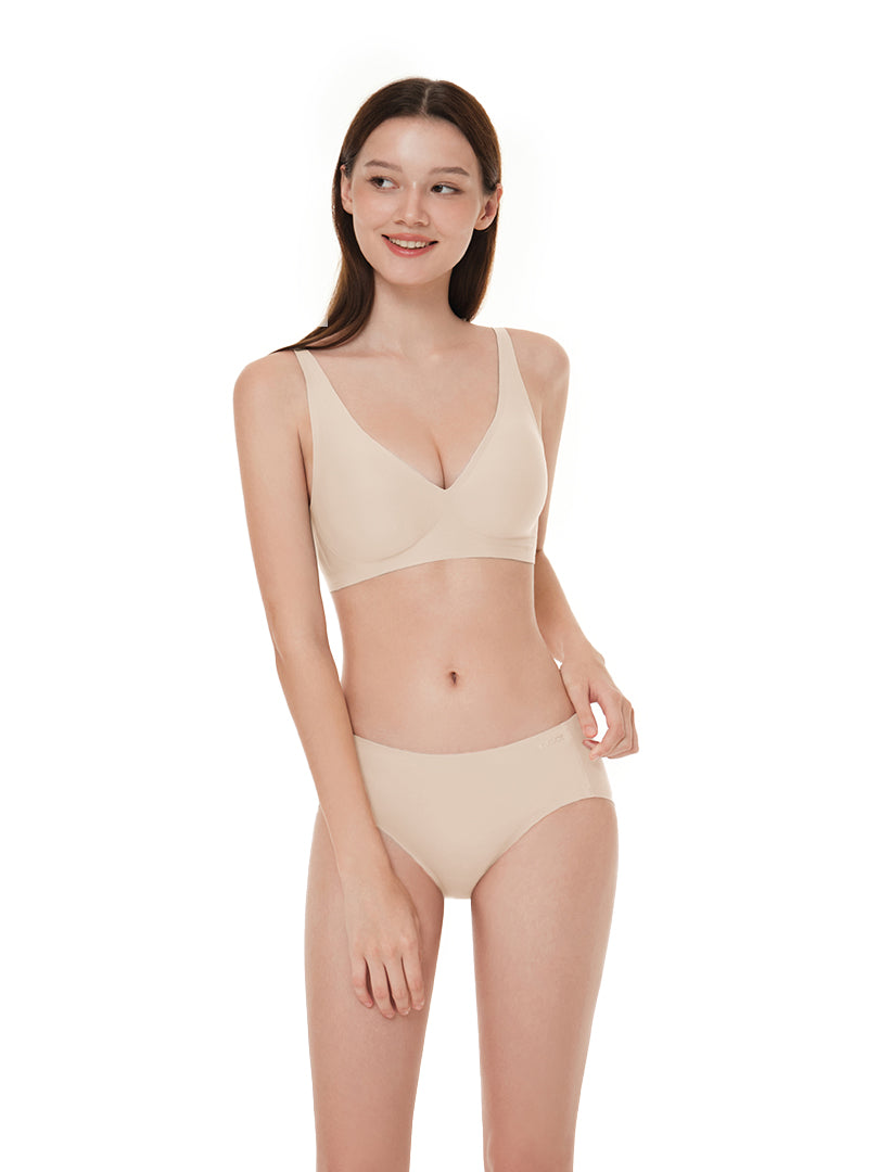 Daily Essentials | [3 SET] All-Day Fit Bra (Built-In Pads)