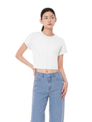 Cotton Roll-Up Short Sleeve Cover-Up