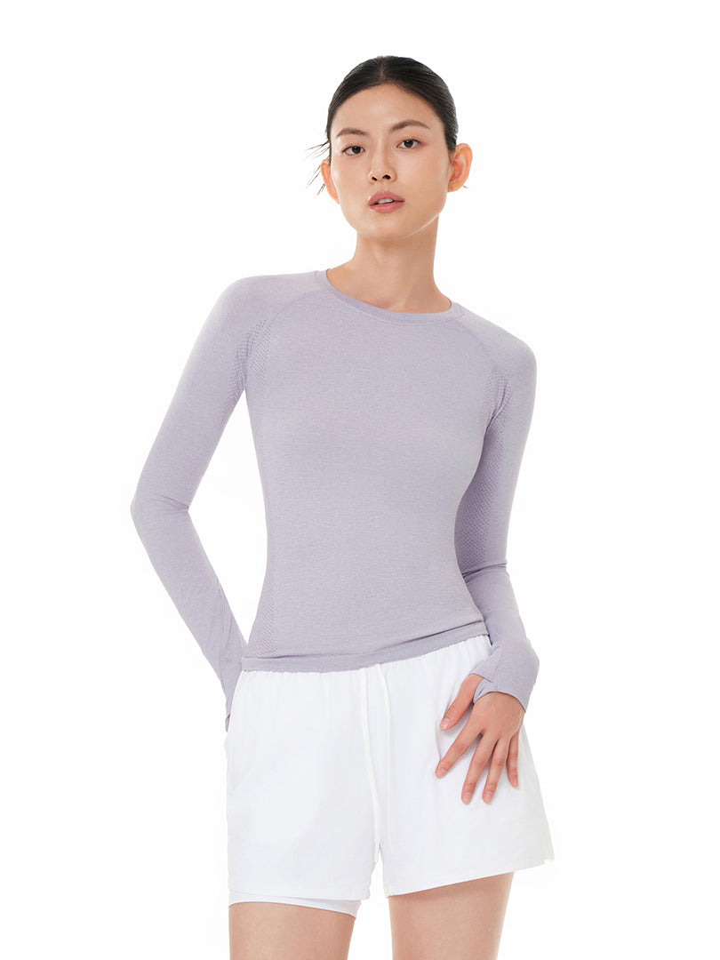 Skin Feel Slim Fit Long Sleeve