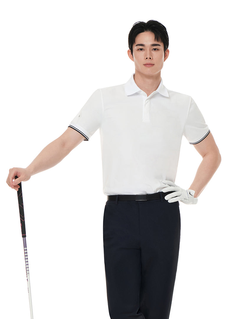 【ANDAR】 Cool Rise Men's Polo Short Sleeve / 追跡付 Men's Coolrise Short Sleeve Polo Shirt – andar Singapore