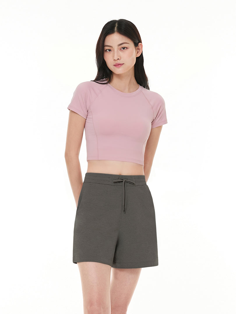 Airtouch Pace Cropped Short Sleeve