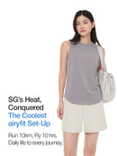 [2 SET] NEW airyfit Tank Top + airyfit Shorts (Short)