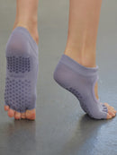 Non-Slip Support Half Toe Grip Socks