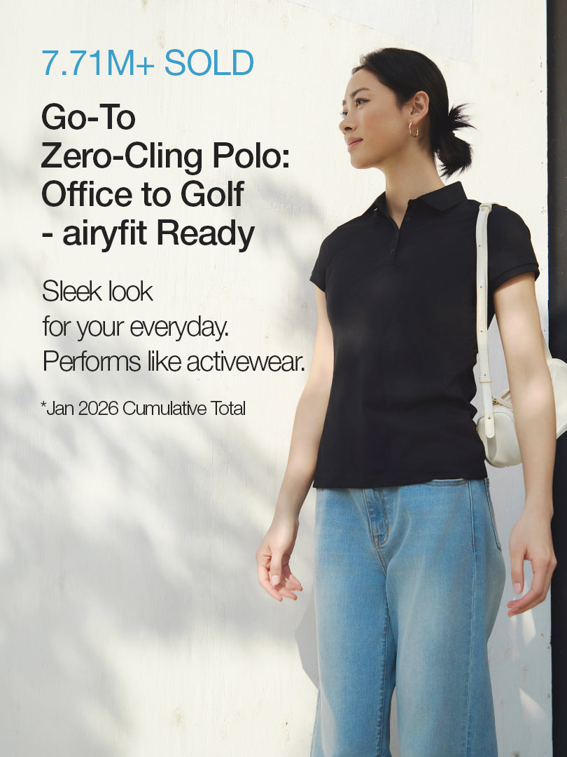 airyfit Standard Fit Short Sleeve Polo Shirt