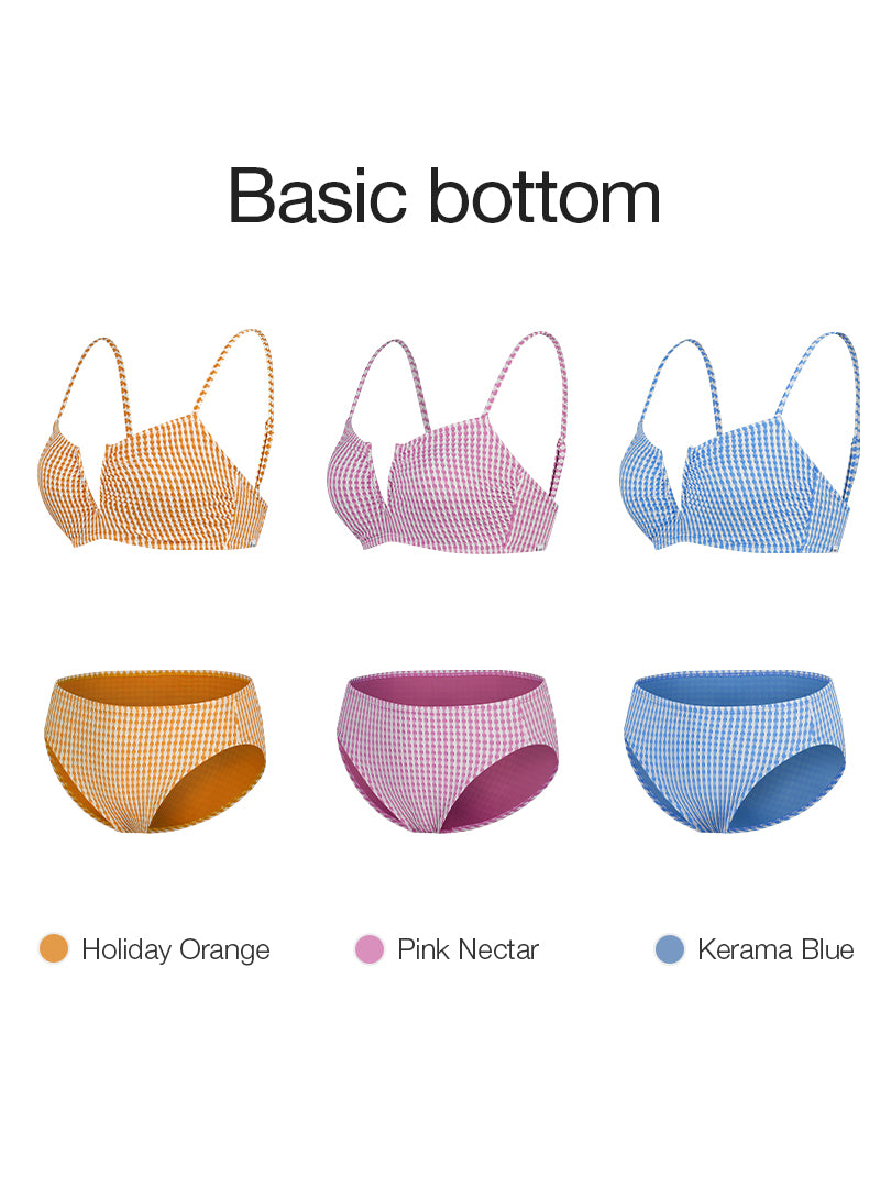 [SET] V Cut Bikini Top & Bottom