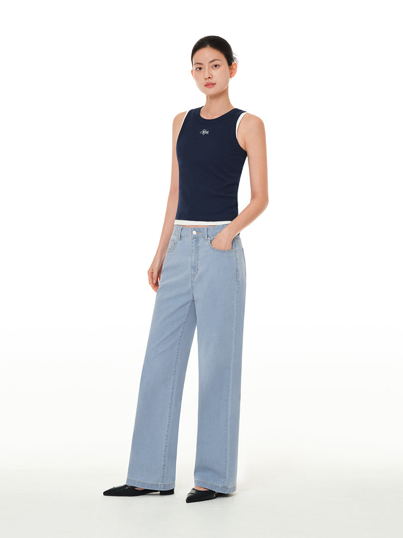 Ice Airdenim Semi-Wide Jeans