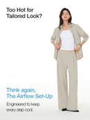 [SET] icefluid Wide Pants & icefluid Relaxed Fit Shirt
