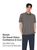 Men's Zero Mark Short Sleeve Polo Shirt