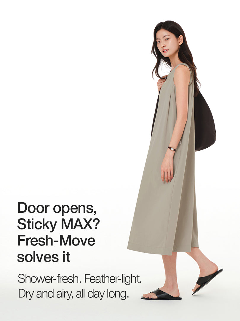 freshmove Sleeveless Maxi Dress