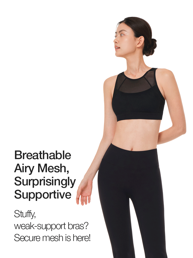 airywin Mesh Sport Bra