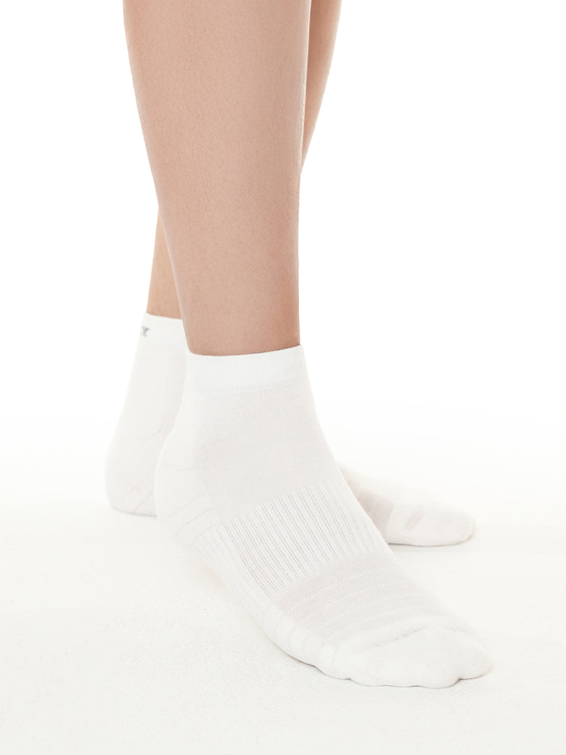 Signature Logo Round Sneakers Socks