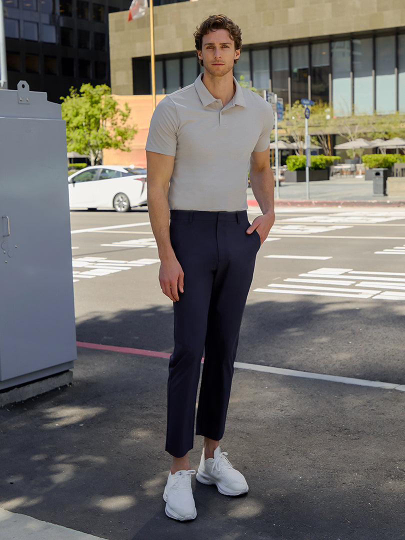 [SET] Men's airyfit Short Sleeve Polo & Pants