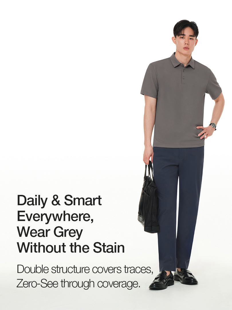 Men's Zero Mark Short Sleeve Polo Shirt