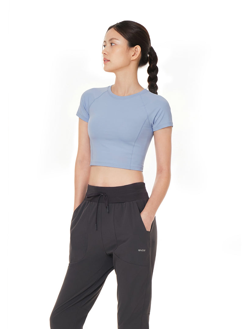 Airtouch Pace Cropped Short Sleeve