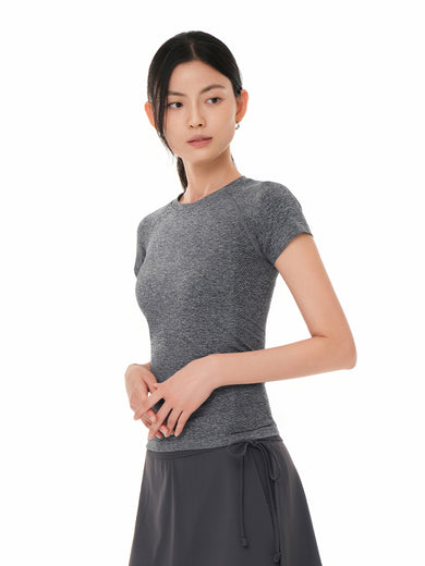 Skin Feel Slim Fit Short Sleeve