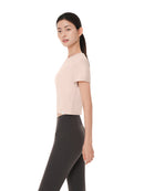 Cotton Roll-Up Short Sleeve Cover-Up