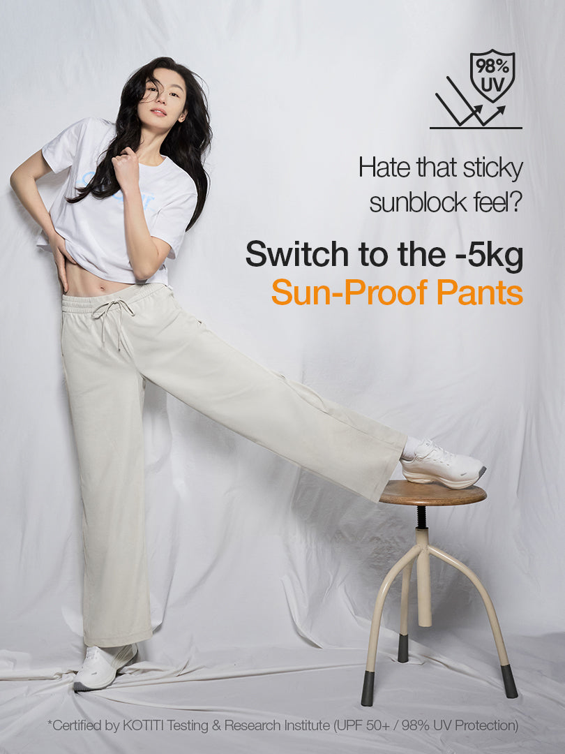 [SET] airyfit Short Sleeve Sweatshirt & airyfit Wide Pants
