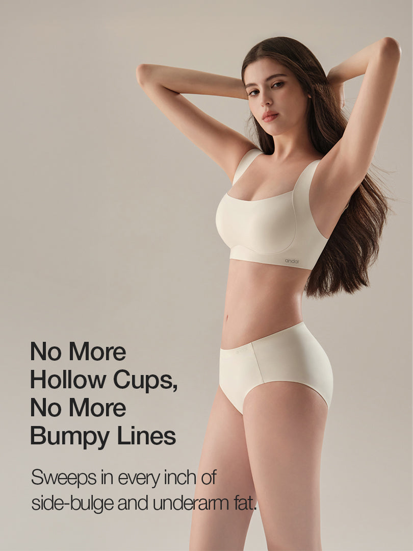 [3 SET] Coverfit Bra (Molded Cup, Hook & Eye)