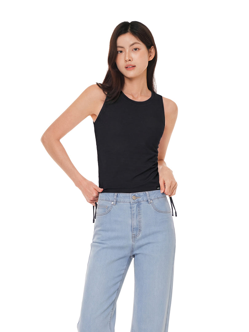 Soft Modal Ruched Sleeveless