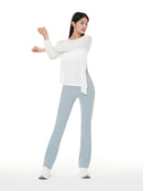 Side Slit Long Sleeve