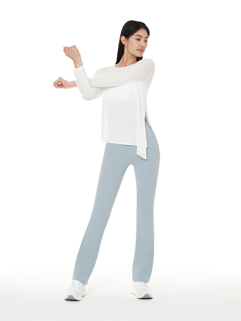 Side Slit Long Sleeve