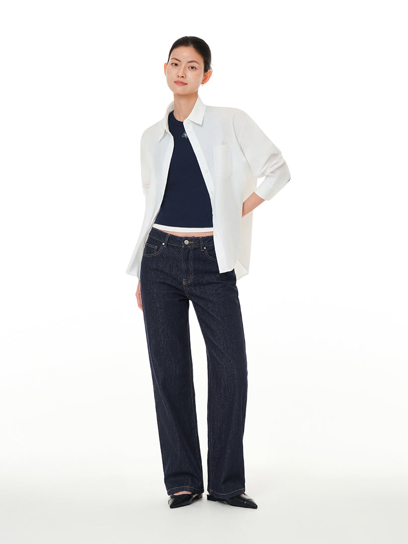 Ice Airdenim Semi-Wide Jeans