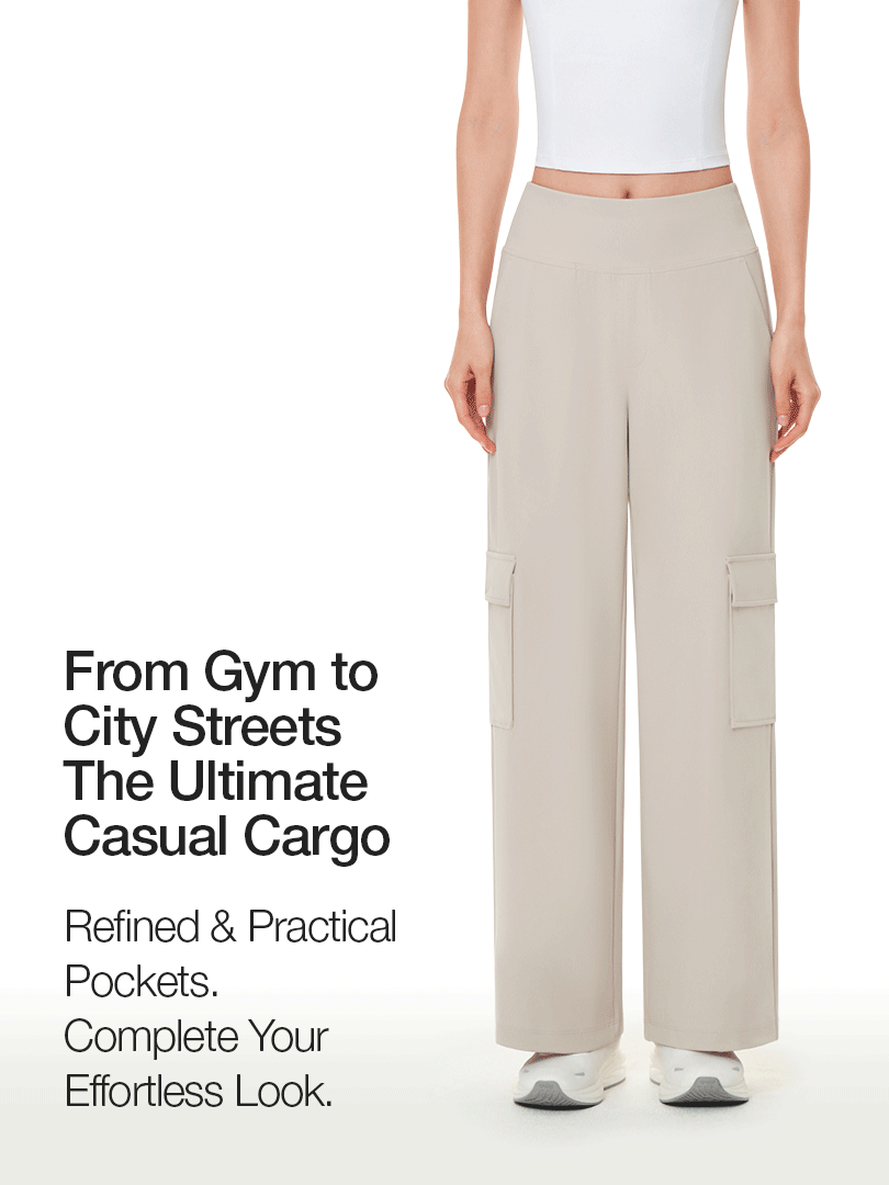 [2 SET] airywin Cargo Wide Pants & airywin Wide Pants