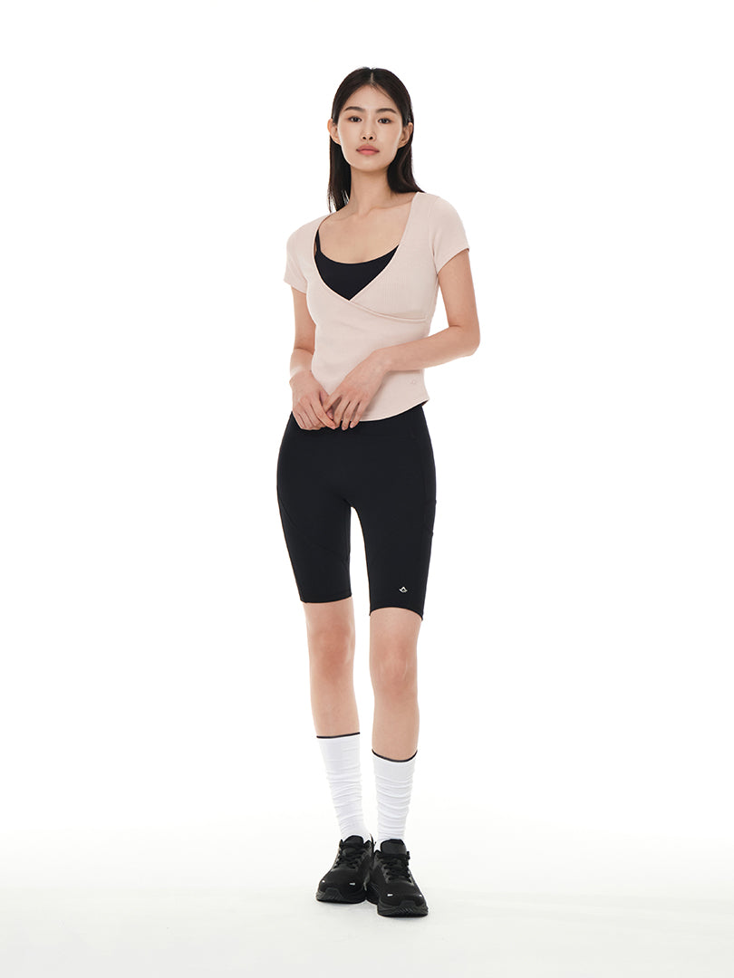airywin Pocket Biker Shorts (Knee Length)