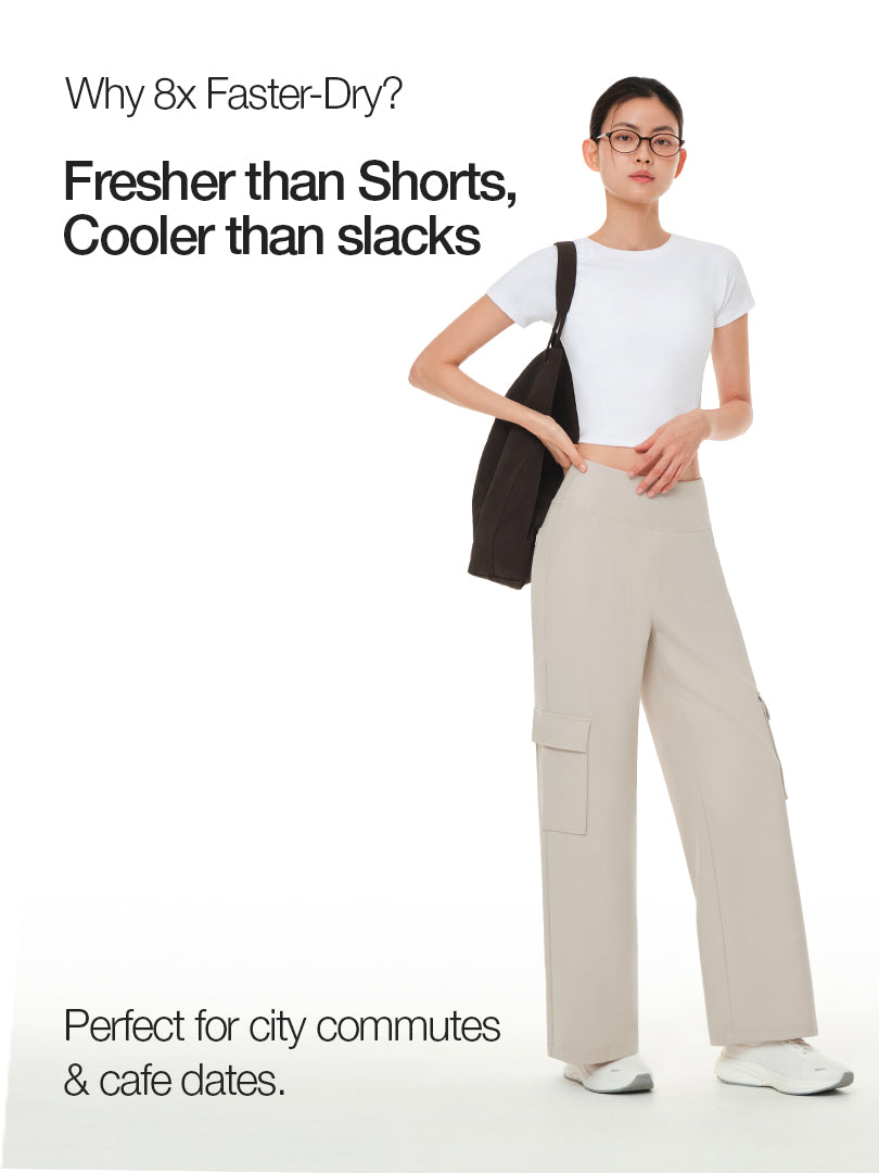 [2 SET] airywin Cargo Wide Pants