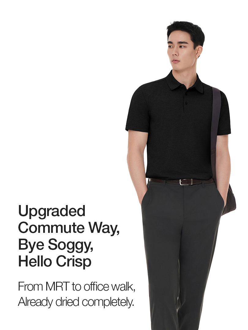 [2 SET] Men's NEW airyfit Short Sleeve Polo Shirt