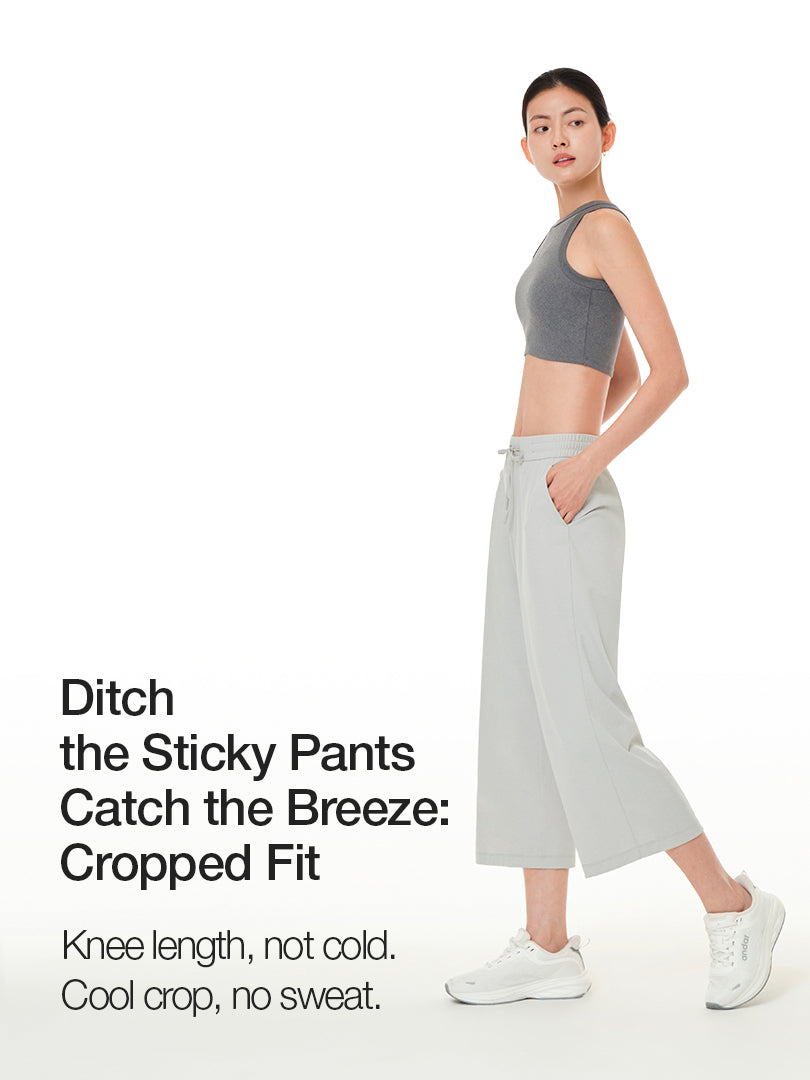 airyfit Wide Cropped Pants