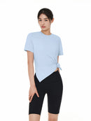 [3 SET] 2 Airy Fit Light Short Sleeves & 1 Airywin Biker Shorts