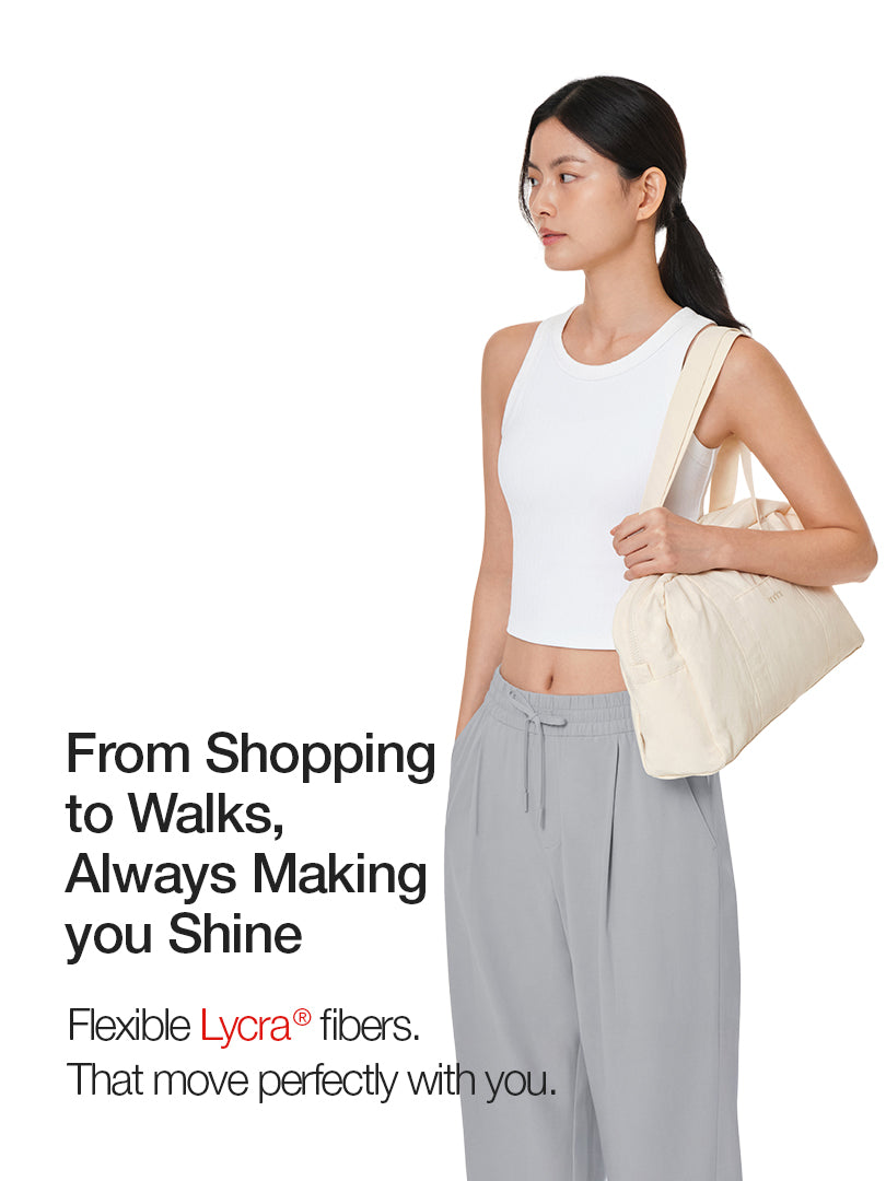 ribbed Cropped Tank Top