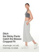 [2 SET] airyfit Wide Cropped Pants
