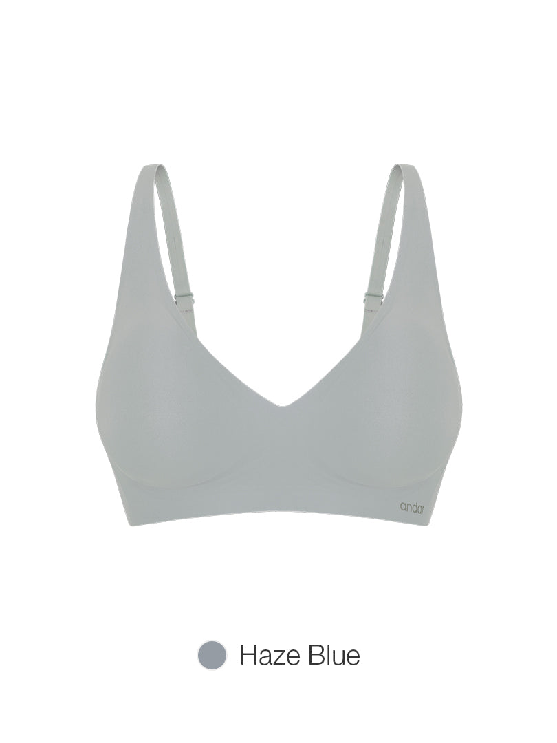 [5 SET] All-Day Fit Bra (Built-In Pads)