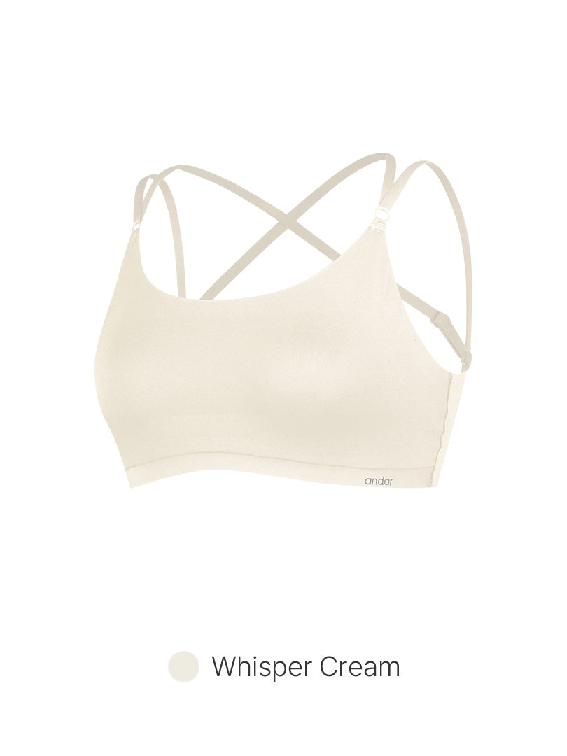 Cross Back Adjustable Bra