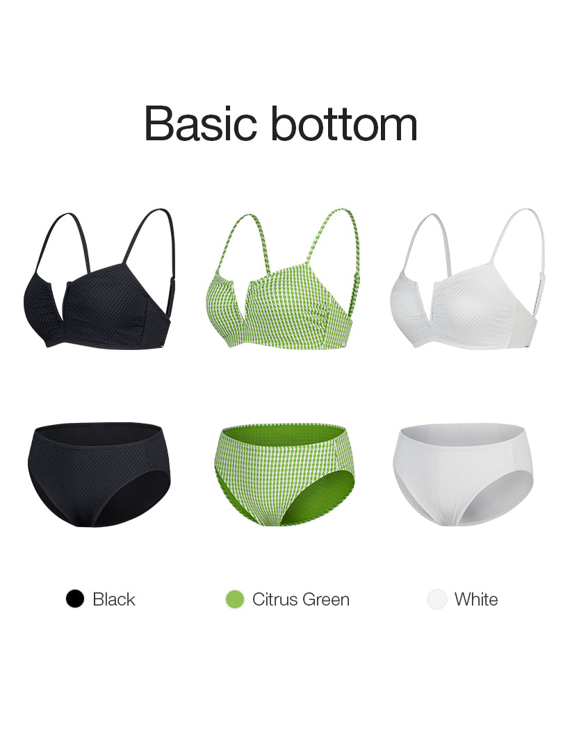 [SET] V Cut Bikini Top & Bottom
