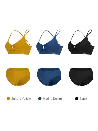 [SET] Cut Out Bikini Top & Bottom