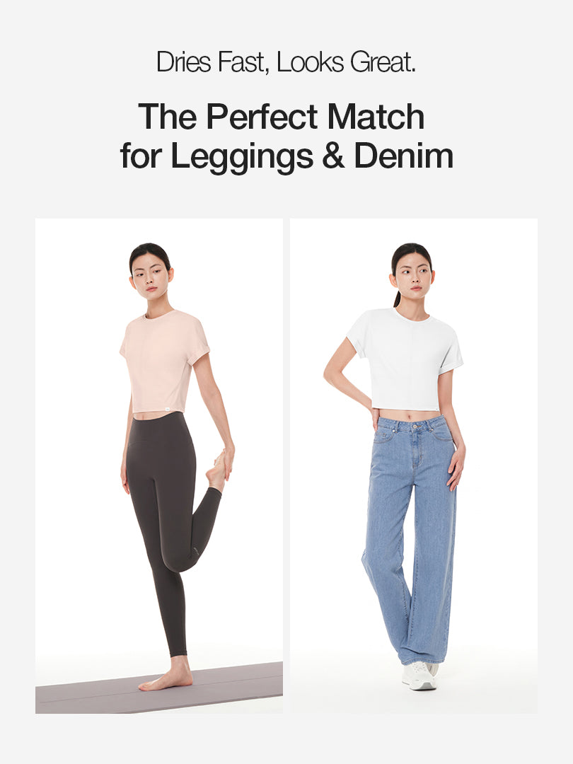 Cotton Roll-Up Short Sleeve Cover-Up