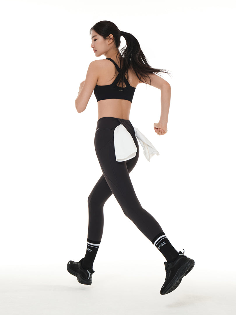 [Outlet] airywin Ankle Length Leggings with Pockets