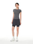 skin feel Slim Fit Short Sleeve