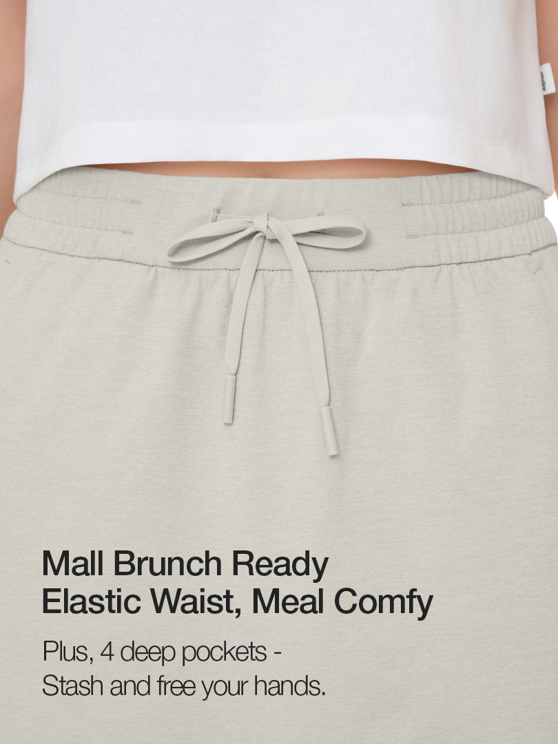 airy fit Midi Skirt