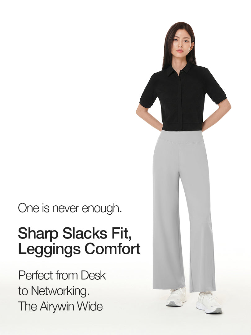 [2 SET] airywin Cargo Wide Pants & airywin Wide Pants
