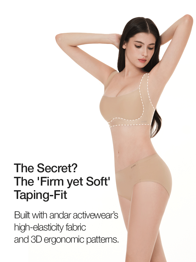[3 SET] Coverfit Bra (Molded Cup, Hook & Eye)