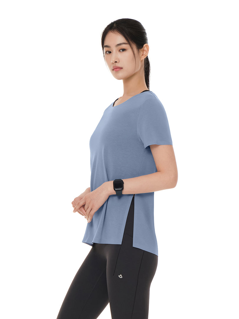 Lyocell Sustainable Seamless Short Sleeve